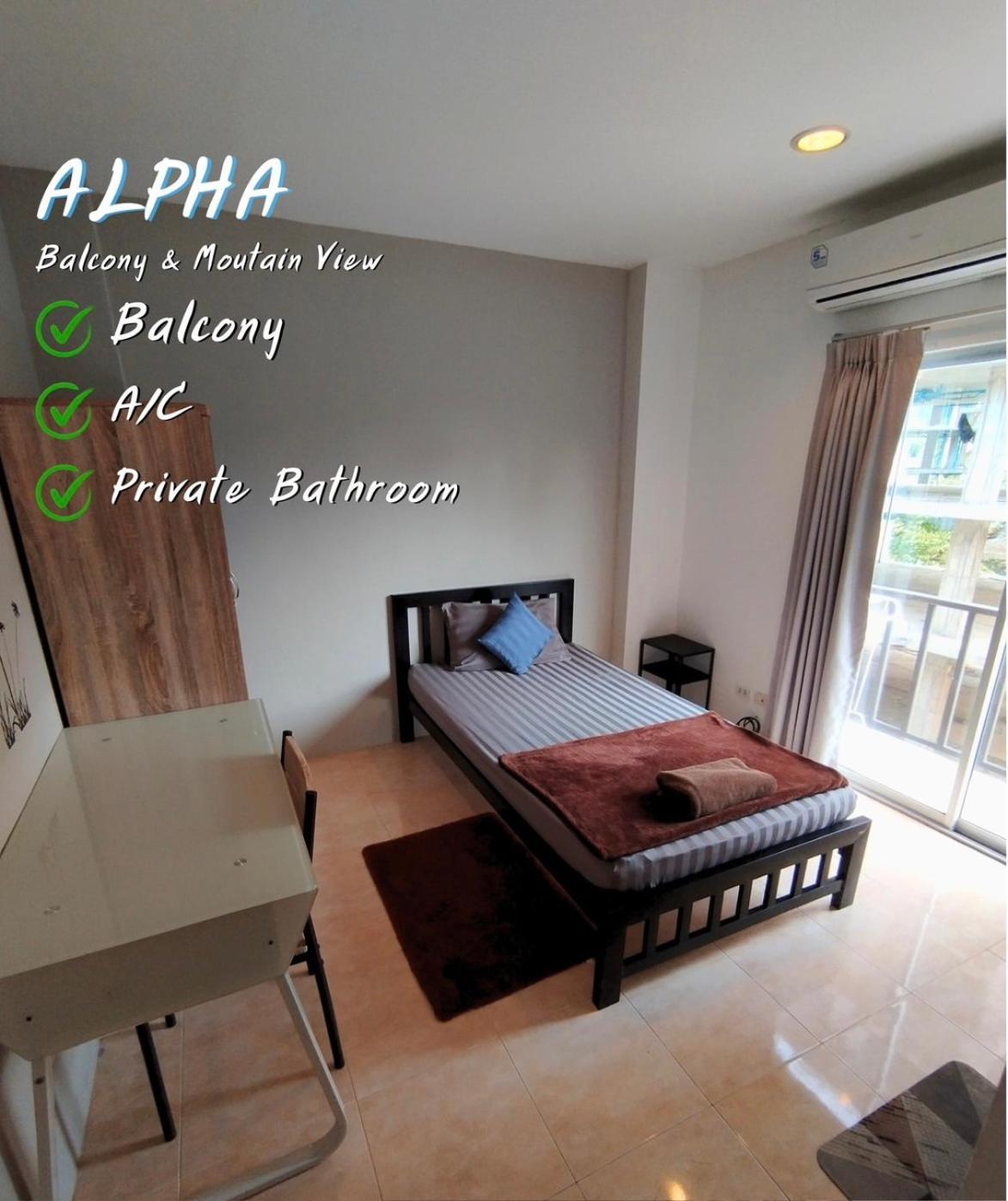 Alpha Hostel Cafe&Bar Ban Khlong Yai Екстер'єр фото